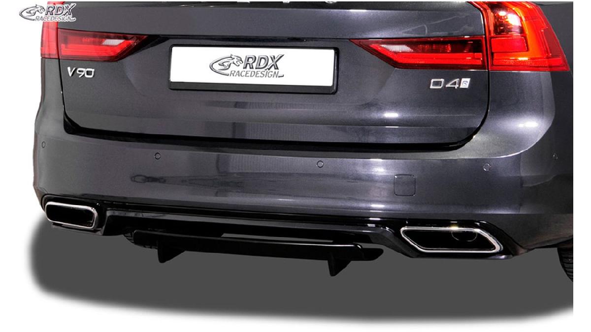 Jupe+arri%C3%A8re+%27Diffuseur+U-Diff%27+sur+mesure+pour+Volvo+S90%2FV90+R-Design+2016-+%28PU%29
